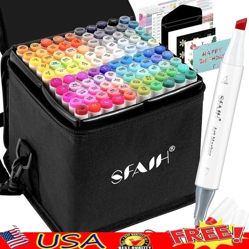 101 colors alcohol markers - alcohol,